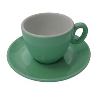 Inker cup with saucer Espresso 70ml Mint Green 6pcs Inker cup with saucer Espresso 70ml Mint Green 6pcs
