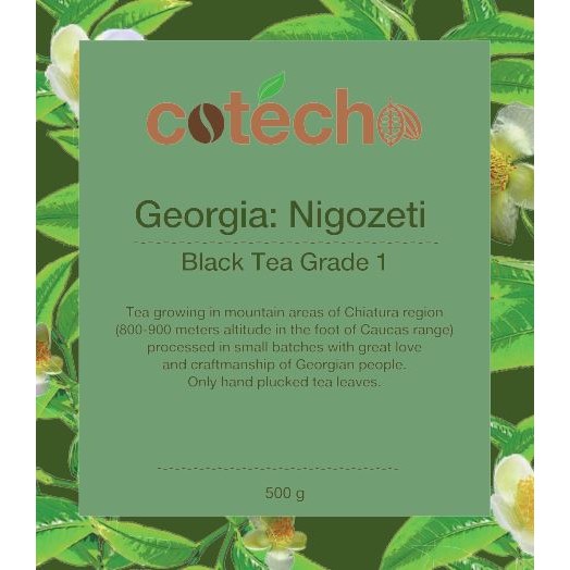 Georgian Black tea CHIATURA GR. I Loose Tea 500g