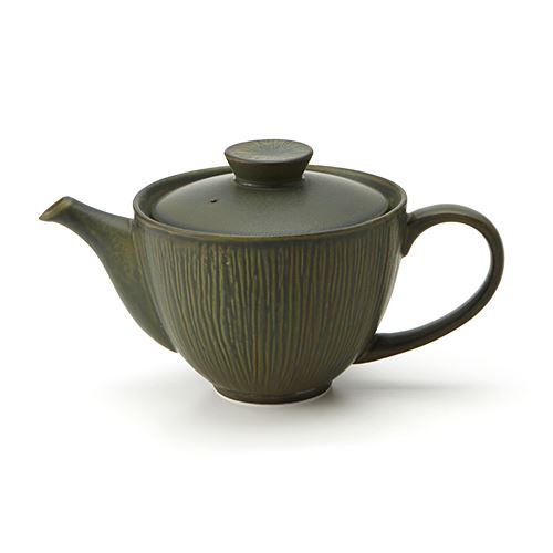 Miyama Crease Teapot Green 400ml