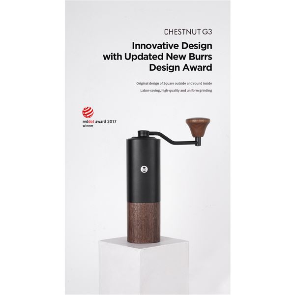 Timemore Chestnut G3 Manual Grinder Black/Wood