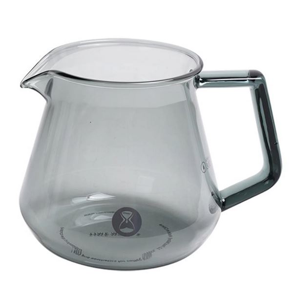 Timemore Glass Coffee Server Transparent Black 600ml