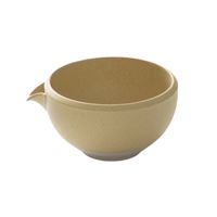 Origami Kataguchi Matcha Pour Bowl Ochre