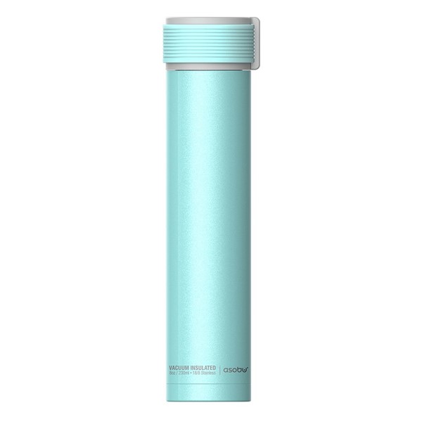 Asobu Skinny Mini Water Bottle Teal 230 ml
