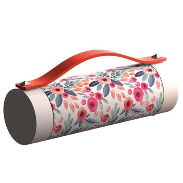 Asobu Vacuum Insulated Water Bottle Clutch&Go LA16 Floral 410ml