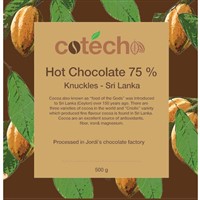 Cotecho Hot Chocolate 75 % 500g