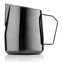 Barista & Co Dial In Milk Pitcher 420ml Black Pearl