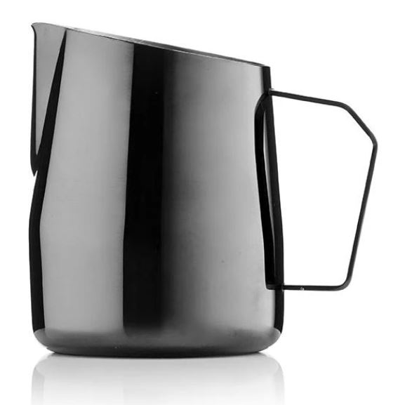 Barista & Co Dial In Milk Pitcher 420ml Black Pearl