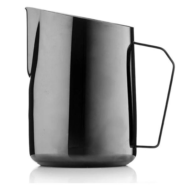 Barista & Co Dial In Milk Pitcher 600ml Black Pearl