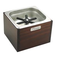 Tiamo Basin Cup Washer with Wooden Box Tiamo Basin Cup Washer with Wooden Box