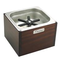 Tiamo Basin Cup Washer with Wooden Box