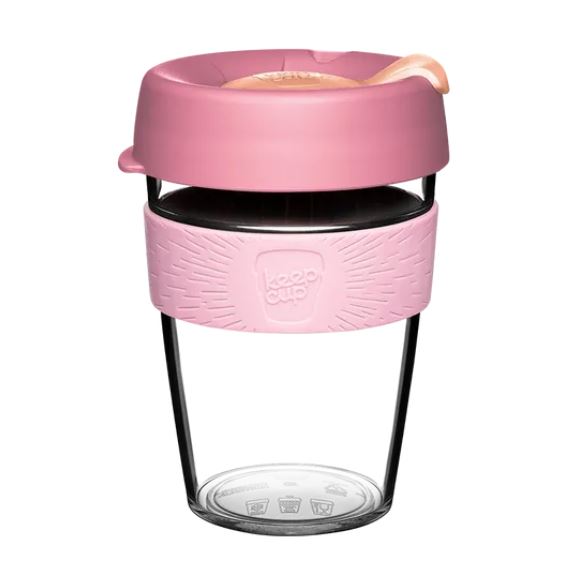 KeepCup Clear PEACHES 340ml