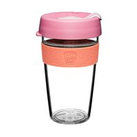 KeepCup Clear TANGERINE 454ml