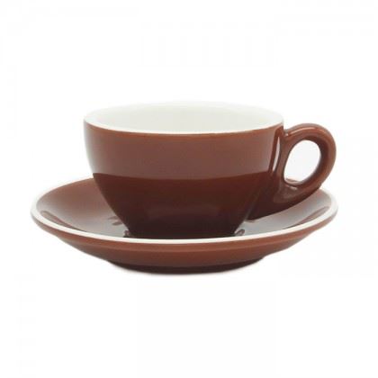 Epic Cup+Saucer 180ml Brown 6 pcs