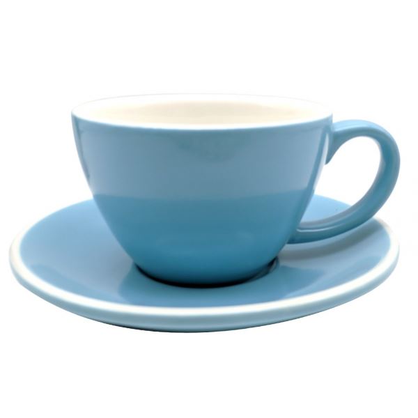 Epic Cup+Saucer 360ml Blue 6 pcs