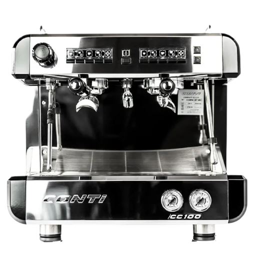 Conti Cc102 Injection Compact 2 Group Espresso Machine Black Cotecho