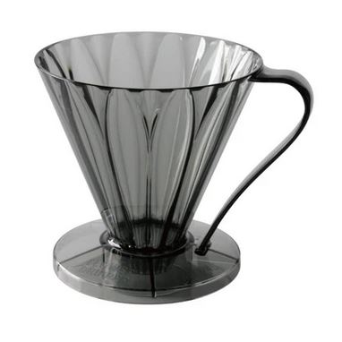 Cafec Flower Dripper Deep 45 Black
