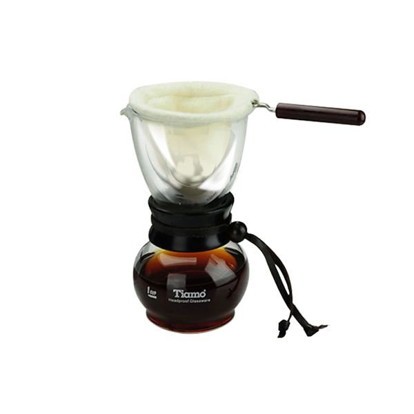 Tiamo DW-3 Cloth Sock Drip Brewer Set