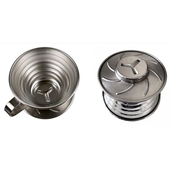 Tiamo K02 Stainless Steel Coffee Dripper 2-4 cups