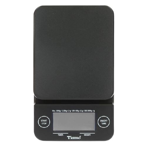 Tiamo Digital Scale with Timer and Blue Light