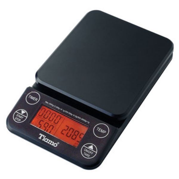 Tiamo Digital Scale with Timer and Temperature Control
