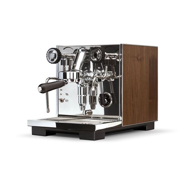 Eureka Pura R 1 Group Espresso Machine Walnut
