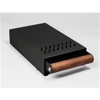 The Knock Drawer Co Knock Pro Cub 2 Drawer Black/Walnut The Knock Drawer Co Knock Pro Cub 2 Drawer Black/Walnut