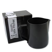 Rhinowares Stealth Milk Pitcher Black 600ml