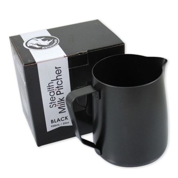 Rhinowares Stealth Milk Pitcher Black 950ml