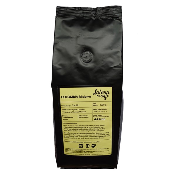 Latona Caffe COLOMBIA MISIONES Beans 1000g