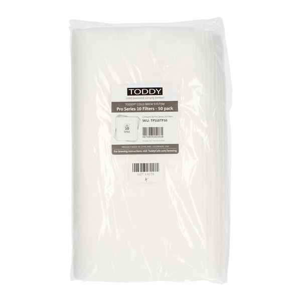 Toddy Pro Series 10 Filters 50 pcs