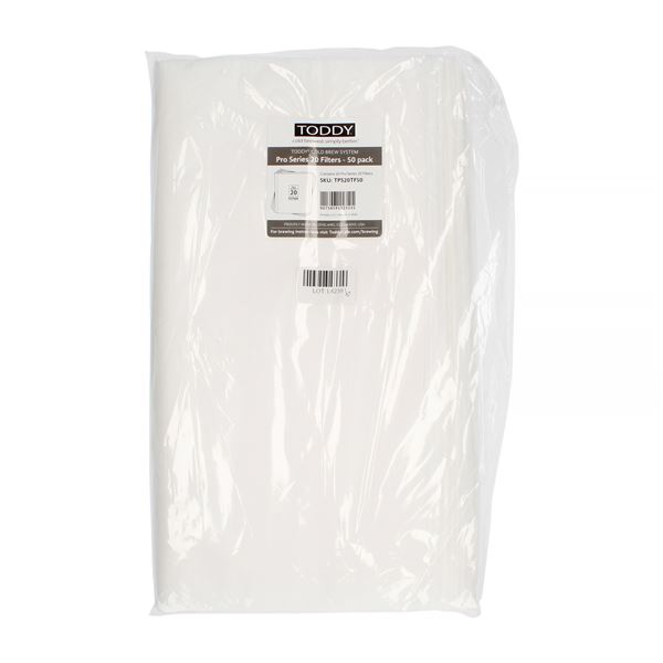 Toddy Pro Series 20 Filters 50 pcs