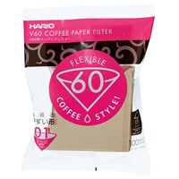 Hario Misarashi brown paper filters V60-01 100 pcs