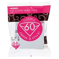 Hario Paper Filters V60-01 Dripper 100 pcs Hario Paper Filters V60-01 Dripper 100 pcs