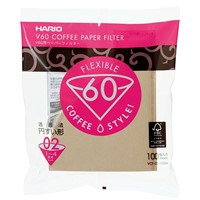 Hario Misarashi brown paper filters V60-02 100 pcs