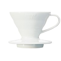 Hario Ceramic Coffee Dripper V60-01 White Hario Ceramic Coffee Dripper V60-01 White
