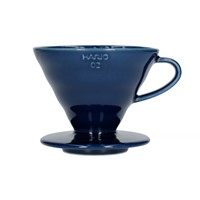 Hario Ceramic Coffee Dripper V60-02 Indigo Blue