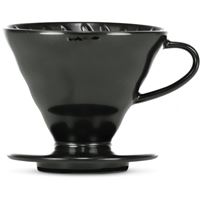 Hario Ceramic Coffee Dripper V60-02 Black Hario Ceramic Coffee Dripper V60-02 Black