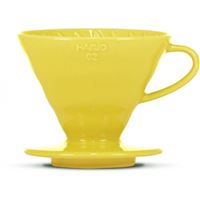 Hario Ceramic Coffee Dripper V60-02 Yellow