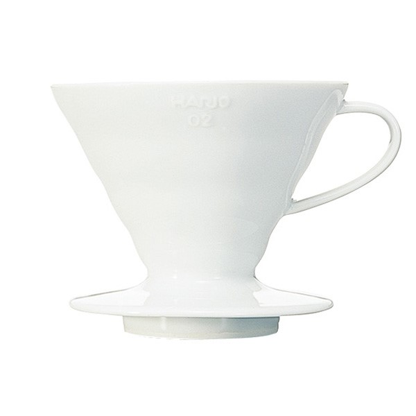 Hario Ceramic Coffee Dripper V60-02 White