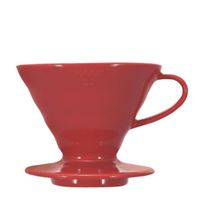 Hario Ceramic Coffee Dripper V60-02 Red Hario Ceramic Coffee Dripper V60-02 Red