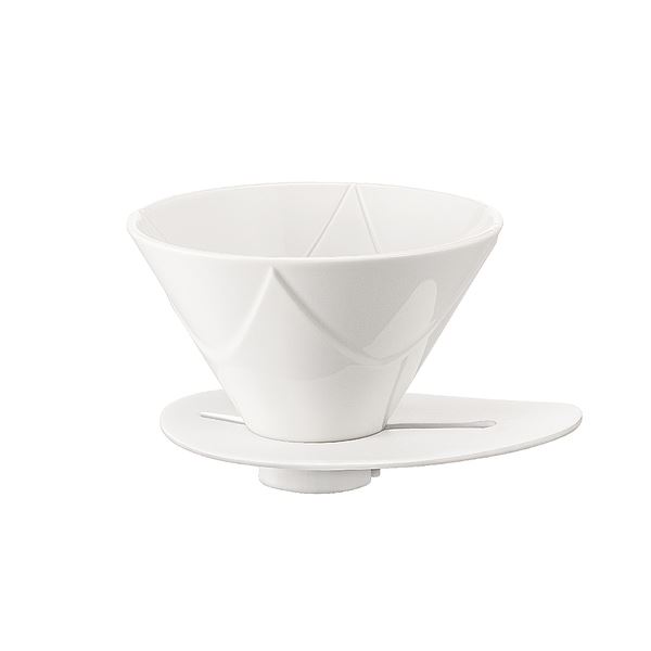 Hario One Pour Dripper Mugen V60-02 White