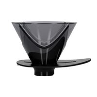 Hario One Pour Dripper Mugen V60-02 Black Hario One Pour Dripper Mugen V60-02 Black