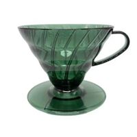 Hario V60-02 Plastic Dripper Transparent Bonsai Green